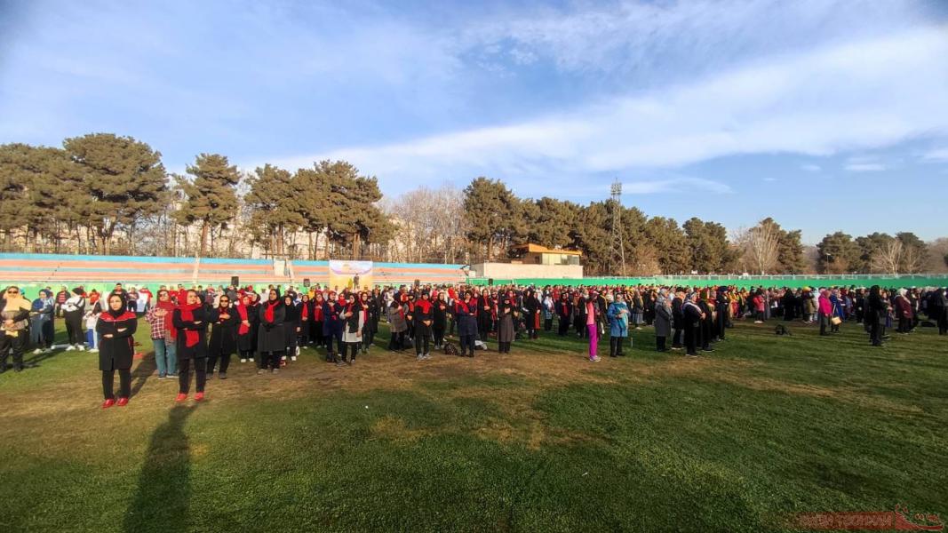 ورزش صبحگاهی در پارک ملت مشهد