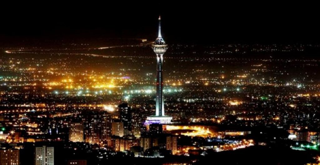 جاهای دیدنی تهران در شب